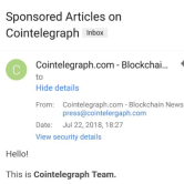 E-mails privés